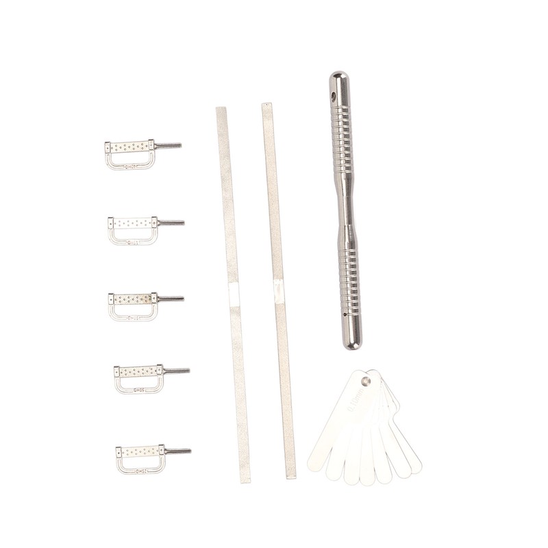 Interproximal Enamel Reduction Kit Dental Feeler Gauge Professional Portable Dental