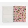Lola Design - Large Spiral Notebook Organiser, Pink Wren Pattern