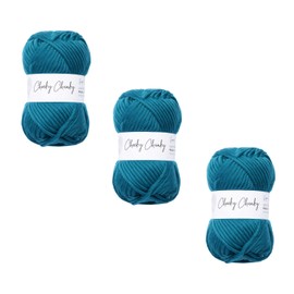 Wool Couture Cheeky Super Chunky Yarn - Super Soft 100% Merino Wool for Knitting, Crochet, Amigurumi & Craft Projects - Aquamarine, 100g Ball - 3-Pack