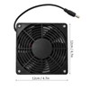 Solar Fan Effective Cooling Safety Protection Easily Install 3W 43.4CFM