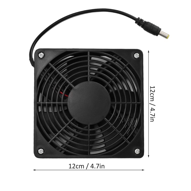 Solar Fan Effective Cooling Safety Protection Easily Install 3W 43.4CFM