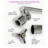 Razor 15-inch Arch Design Adjustable Shower Extension Arm With Stainless