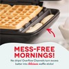 Dash Deluxe No-Drip Waffle Iron Maker Machine 1200W + Hash