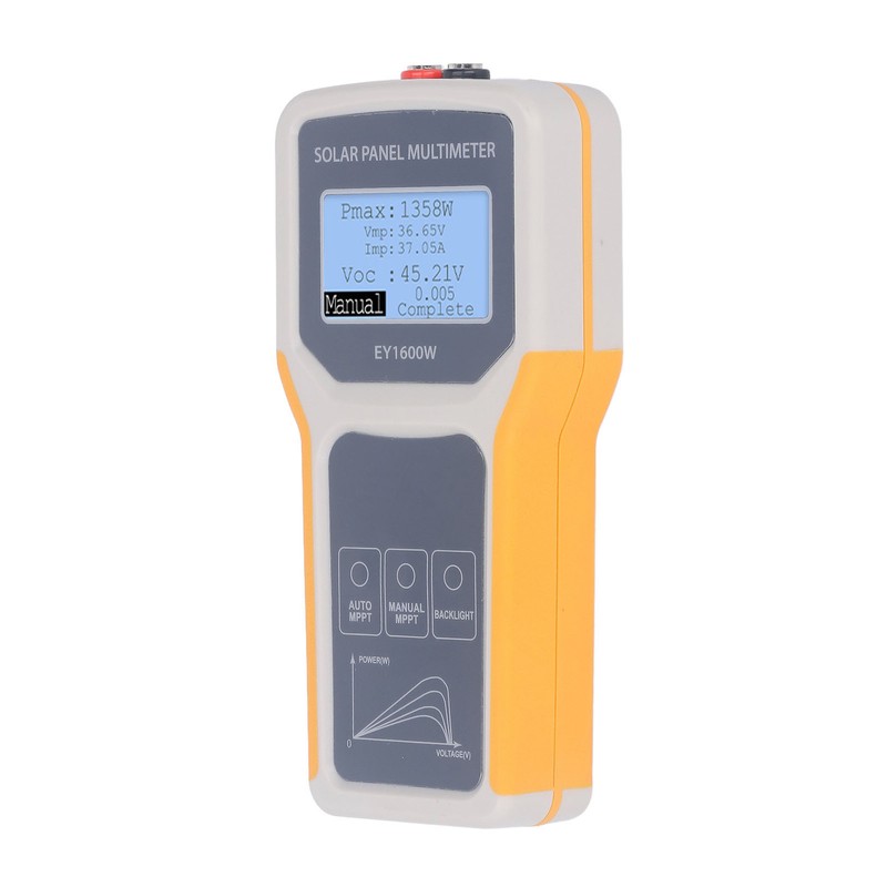 Solar Panel MPPT Tester 5‑1600W 0‑60A Photovoltaic Panel Multimeter with