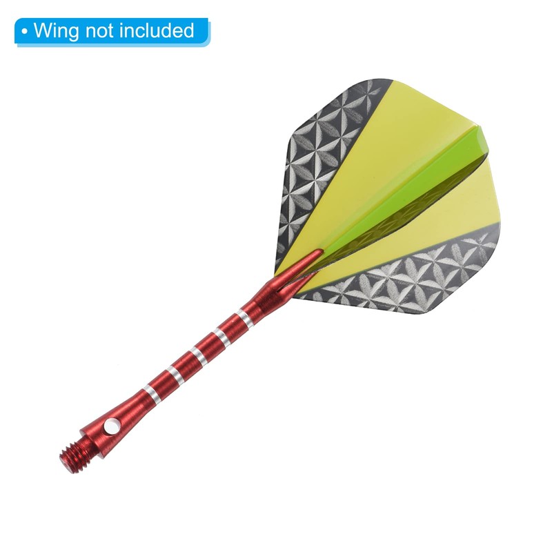 PATIKIL 48mm Dart Shafts, Medium 2BA Thread Aluminum Dart Stems