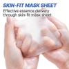 NEXTBEAU Solution Sheet Mask Variety Pack, 10 Count (5 Types