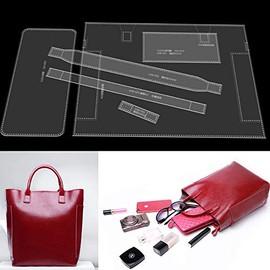 BAENRCY AAB-553 Handbag Template: Acrylic Leather Pattern for Tote Bags