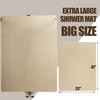 HOMBYS 47 x 32 Extra Large Shower Mat for Shower