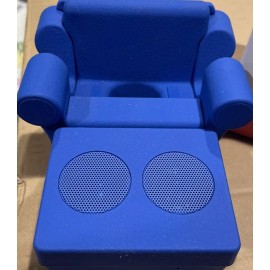 PHONITURE *NEW* PHONITURE WIRELESS BLUETOOTH SPEAKER AND CHARGING STATION,  Blue And Black