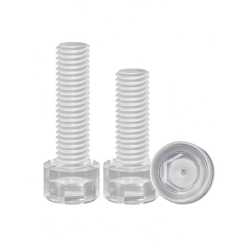 PC(Polycarbonate) Plastic Transparent Metric Hex Socket Head Cap Screws with
