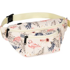 Narwey Small Sling Bag for Women Fanny Pack Crossbody Bags for Men (Beige, Small)