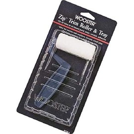 Wooster R138 Zip 3" Trim Roller 3/16" Nap & Tray - 12ct. Case