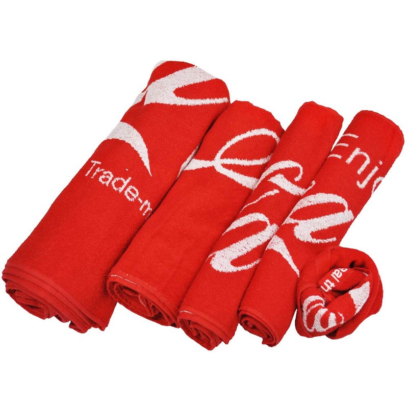 犬飼タオル コカ・コーラ ジャガード ウォッシュタオル