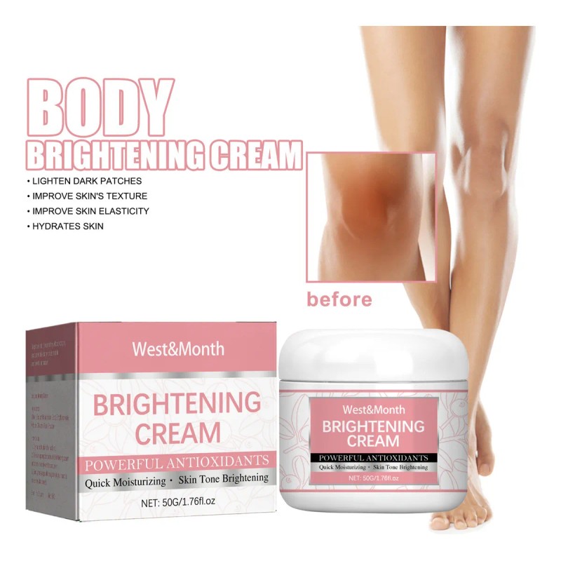 Repara La Precipitación Negra En Codos Y Pies, Crema De