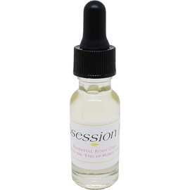 Obsession - Type For Women Scented Body Oil Fragrance [Glass Dropper Top - Light Gold - 1/2 oz.] - ID#36370