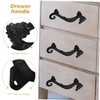 Mipcase Cabinet Handle Elegant Cast Drawer Pull for Furniture Durable