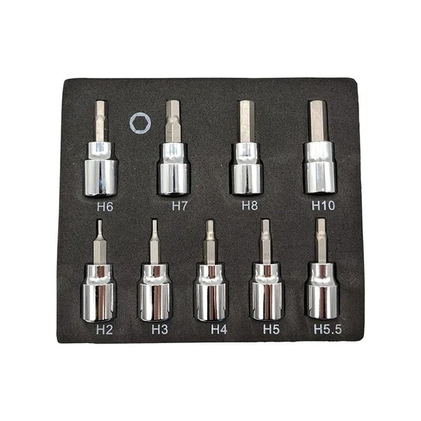 zmart 9.5mm 3/8" Hex Bit Socket Heavy Duty Allen Key