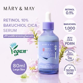 Mary&May [Mary&May]Retinol 0.1% Bakuchiol CICA Serum 80ml