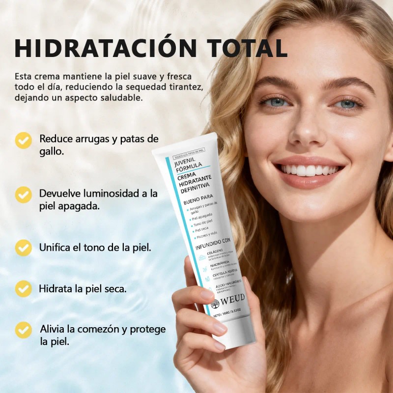 Kit Facial Weud Antiarrugas Hidratante Reafirmante