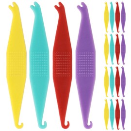 20P Braces Rubber Band Tool Dental Elastic Rubber Bands Placers for Braces Disposable Plastic Orthodontic Elastic Placers