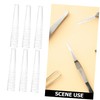 OATIPHO 50Pcs Transparent Tweezers Sleeve Eyelash Extension Protector Caps for