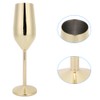 304 Stainless Steel Wine Goblet Champagne Glasses Drinking Cups 220ML