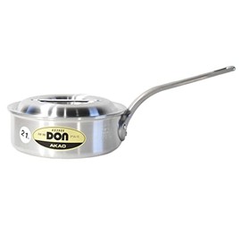 AKAO Aluminum AKT20021 DON One-Handed Shallow Pot 8.3 inches (21 cm) Aluminum Alloy, Handle (Die Cast Aluminum), Japan