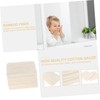 SHOWERORO 5-Pack Bamboo Infants Wipes Newborn Saliva Towels Soft Absorbent