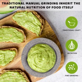 Comie Mortar and Pestle Set,Heavy Duty,Unpolishe