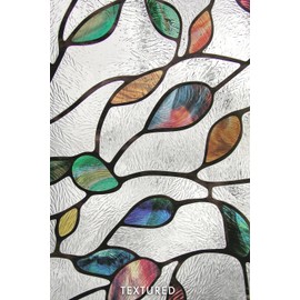 Artscape 02-3021 New Leaf Window Film, 24" x 36", Multi Color
