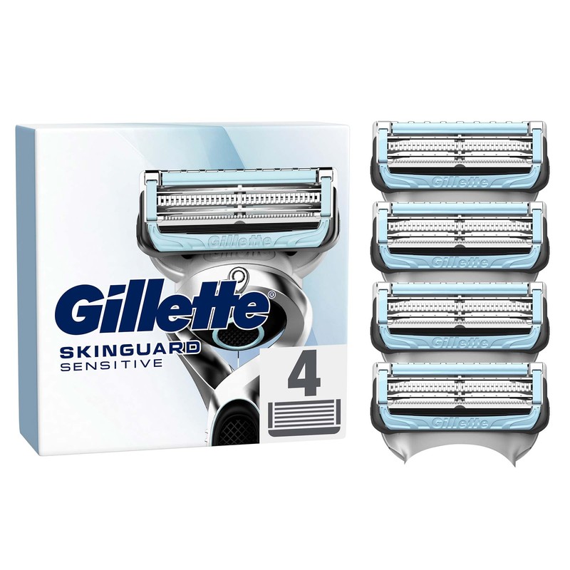 Gillette Skinguard Sensitive Yedek Tıraş Bıçağı 4 Adet