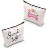 Sweet 16 Gifts Makeup Bag 16th Birthday Gifts for Girls