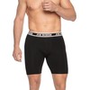 Joe Boxer Men's Solid 3 Pack Classic Stretch Cycle Shorts,