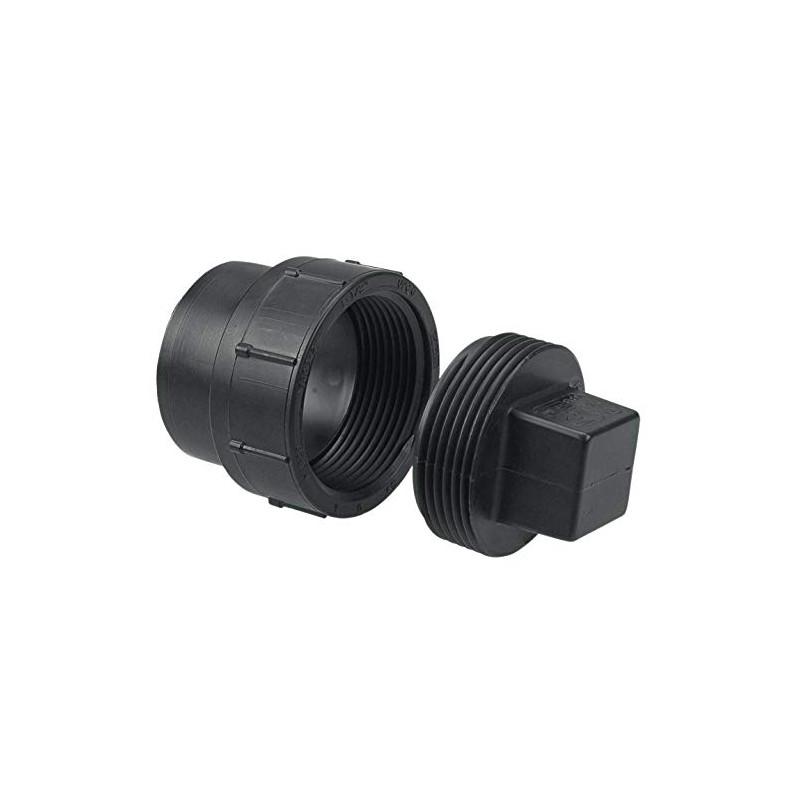 NIBCO 5816 3 Cleanout Adapter Spg x Cleanout with Plug