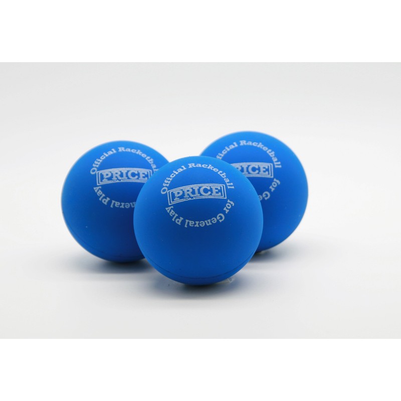 Price's Blue Racket balls(12 balls - 4 boxes of 3