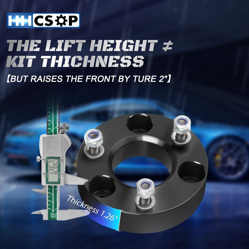 HHCSOP 2" Front Leveling Lift Kit for 2006-2023 Dodge Ram