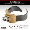 RIDGID 52822 Model T-232 H-D 3" "C" Cutter Cable Coupling