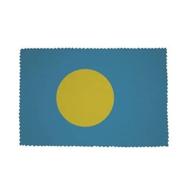 U24 Brillenputztuch Palau Fahne Flagge Glasreinigungstuch Microfasertuch