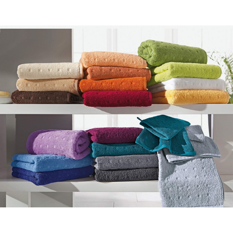 Möve Quadretti Wash Mitt White 15 x 20 cm Pack