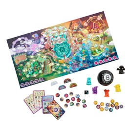 Mattel Games Board Game Magic 8 Ball Epopée Magique (French Version), Cooperation Game, from 2 to 4 Players, for the Whole Family, Children's Toy, from 7 Years, HPJ68