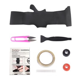 Yeolpise Hand Stitch Steering Wheel Cover on Wrap with Microfiber Leather Fit for Honda Civic Sport 2015/Civic Tourer 2014/Civic Sedan Natural Gas Hybrid 2013/Civic Si Sedan Coupe Hybrid HF Coupe 2012