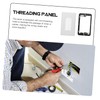 SHINEOFI 1 Set Brush Wire Management Plate Wall Plate with
