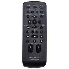 VINABTY RM-AMU009 Replace Remote Control fit for Sony Mini Hi-Fi Component System MHC-EC609iP MHC-EC709iP MHC-EC909iP MHC-EC69i MHC-EC99i MHC-EC68Pi SS-CMX500 SS-EC68iS HCD-EC78P HCD-EC99i HCD-EC709iP