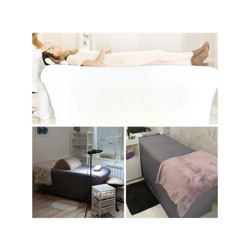 Beauty/Massage/Bed/Cover/Spa/Table/Sheet/Soft/Pure/Color/K4I8