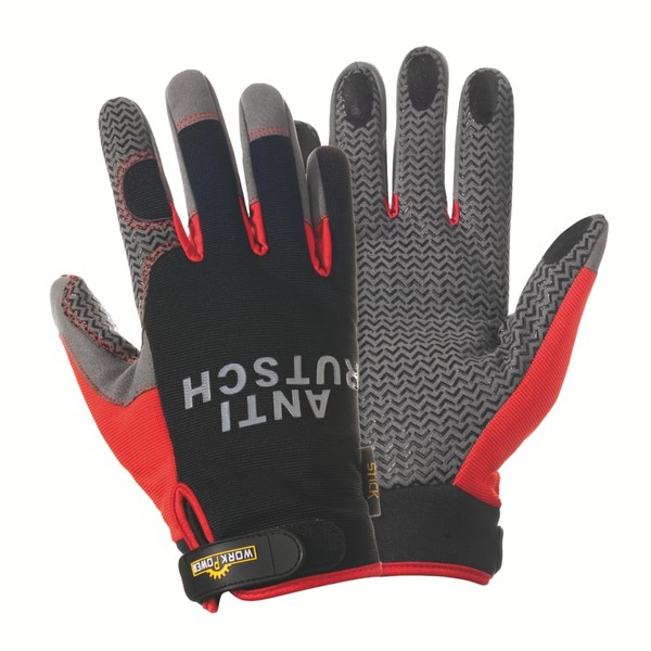 WORKPOWER Mechanic Stick 12010 Glove 8 Black / Red