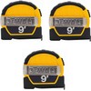 Dewalt DWHT33028M 9ft. Magnetic Pocket Tape Measure, Black and Yellow,