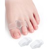 Pack of 12 Bunion Corrector, Toe Separators with 2 Loops,