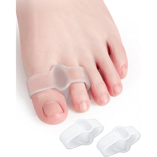 Pack of 12 Bunion Corrector, Toe Separators with 2 Loops,