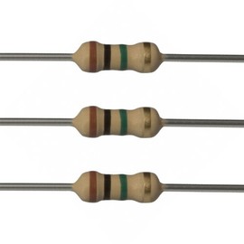 E-Projects 25EP5121M00 1M Ohm Resistors, 1/2 W, 5% (Pack of 25)