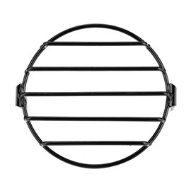 Fdit Cubierta de Rejilla de luz Delantera, Parrilla de Faro de Motocicleta Protectora de Hierro a Prueba de Herrumbre para Moto